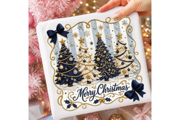 Download Preppy Merry Christmas Tree Png - Merry Collection