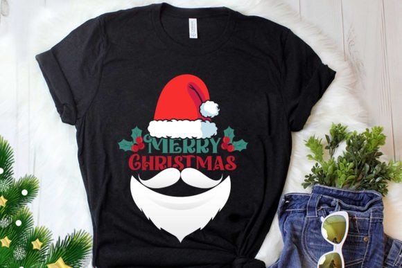 Download Merry Christmas T-shirt Design. - Premium Resources